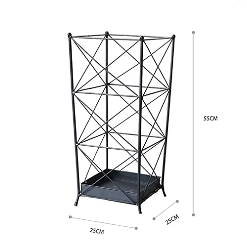 Sywlwxkq Umbrella Stands,Umbrella Stand Floor Umbrella Storage Rack Simple Wrought Iron Umbrella Barrel Placement Stand Flower,M4