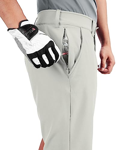 33,000ft Men's Golf Shorts Dry Fit, Lightweight Quick Dry Golf Stretch Shorts with Pockets 11" Inseam for Travel Casual2