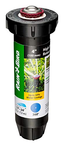 Rain Bird 22SAFPRO High-Efficiency Pro Rotary Sprinkler, 360° Full Pattern, 17' - 24' Spray Distance, 4