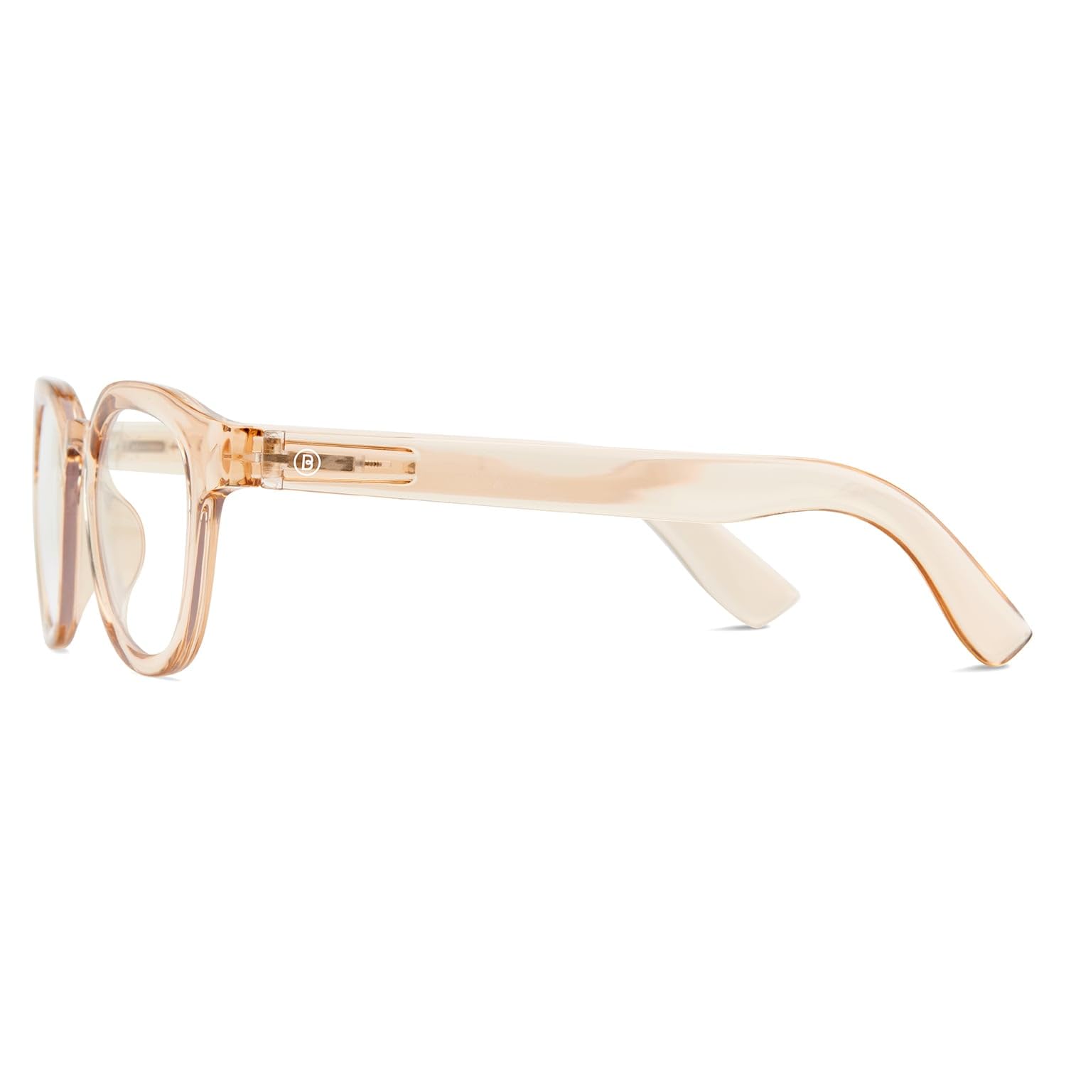 Barner Gafas de diseño con filtro de luz azul, cuarzo rosa Andy + 2.0 - monturas ligeras TR90, diseño moderno