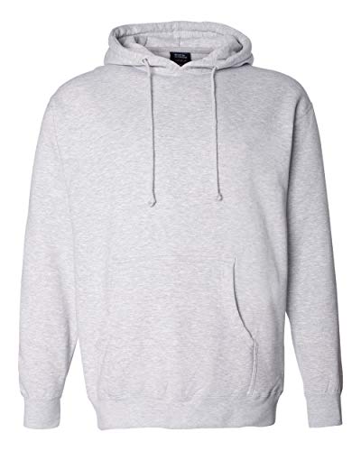 Independent Trading Co. mens Hooded Pullover Sweatshirt IND4000 Grey Heather 2XL
