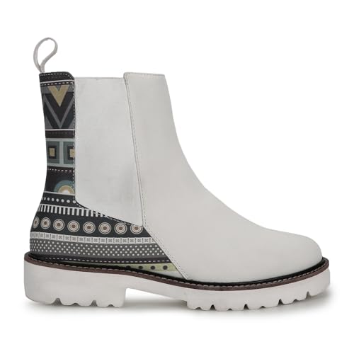 YOHO Women Printed Boots Stylish Comfortable Lightweight Deal