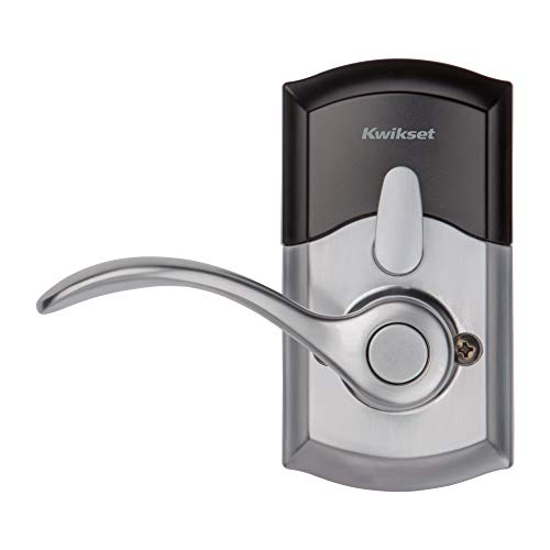 Kwikset SmartCode 955 Pembroke Light Commercial 10-Button Keypad Electronic Lever, Featuring Convenient Keyless Entry, 3-Year Battery Life and High Traffic Durability Satin Chrome thumbnail 3