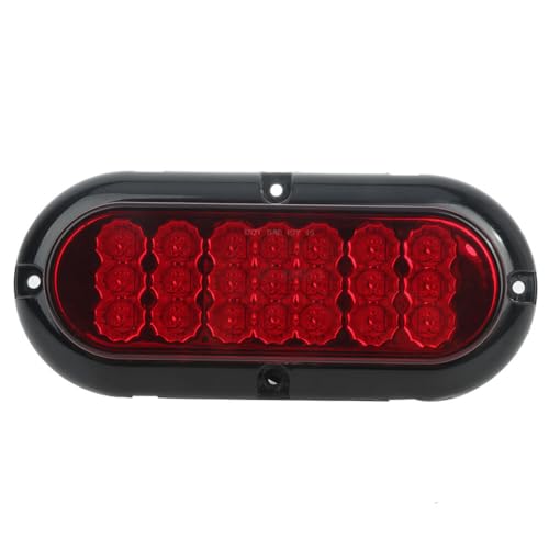 ECCPP LED Brake Stop Turn Trailer Tail Lights Kit Red Len Red Lights Color