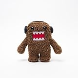 LICENSE 2 PLAY Domo Kun 6.5-Inch Plush – DJ Headphones Edition - Super-Soft Collectible Toy for Kids, Kidults & Nostalgic Fans