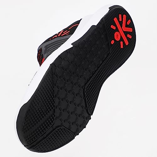 Image of CULT Men's Impact Training Shoes, Enhanced Grip, Multi-Directional Flexibility, High Energy Return, Engineered Mesh Upper, Lace-Up, Pull Tabs, Reinforced Heel & Toe Cap