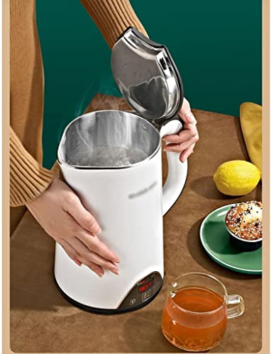 Hervidor eléctrico de acero inoxidable 1.7L doble pared miniatura 4