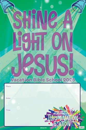 Affiches promotionnelles VBS 2026 lot de 4 supports d'affichage pour inscriptions Lifeway