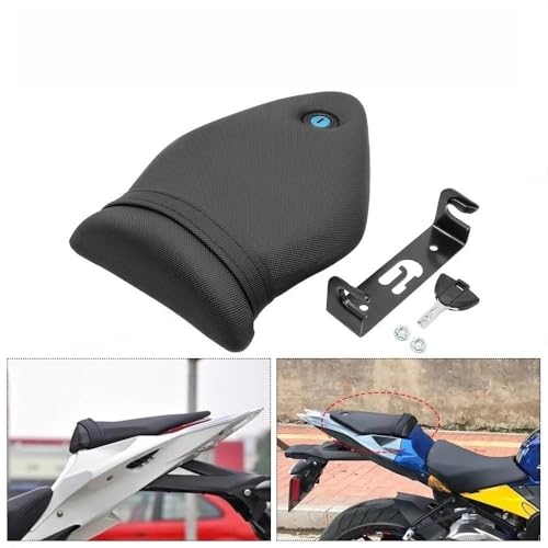Asiento trasero de motocicleta con acolchado ergonómico y fijación estable para S1000RR 2