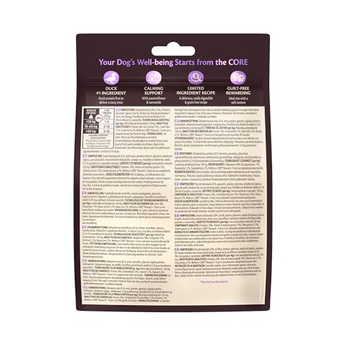 Wellness CORE Reward+ Calming, 170g, Duck & Camomille, Soft Dog Treats for All Dog Breeds, All-Natural, Grain-Free, High Meat Content, Protein-Rich, Calming Support - Image 3