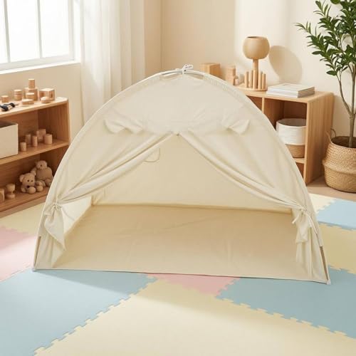 Carpa castillo princesa de juegos plegable y ligera para interior infantil 5