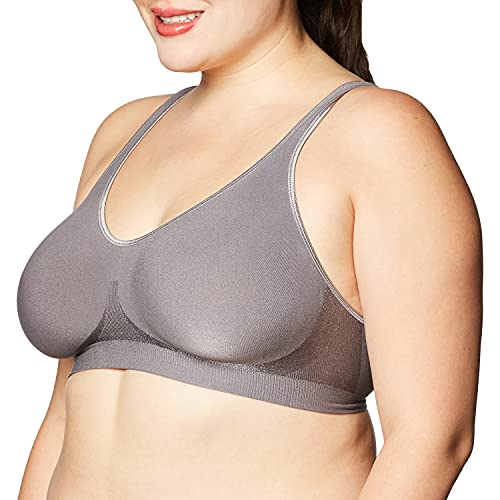 Image of Bali Women's Comfort Revolution Wireless Bra, Full-Coverage Wirefree T-Shirt Bra, DF3484