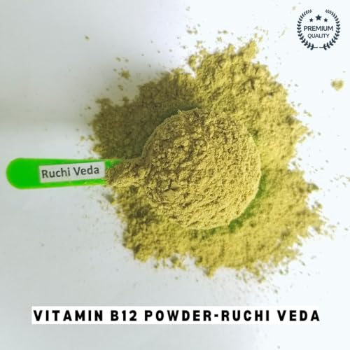 Image of Vitamin B12 Powder - Increase B12, Boost Immunity, Digestion, and Energy Naturally with Plant-Based Powder (100gm)