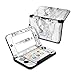 White Marble - DecalGirl Sticker Wrap Skin Compatible with Nintendo Original 3DS XL