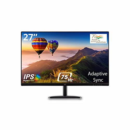 ViewSonic VA2732-MH 1920 x 1080 Pixels Full HD IPS Monitor, 27 inches Three Side Frameless, Dual Integrated Speakers, Flicker Free, View Mode, HDMI, VGA, Audio Out, External Power Adaptor (Black)