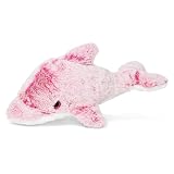 DolliBu Pink Dolphin Super Soft Stuffed Animal, Cute Realistic Stuffed Animals for Girls. Boys and Adults Animal Gifts, Kids Ocean Life Nursery Décor for Newborn - 14 inch