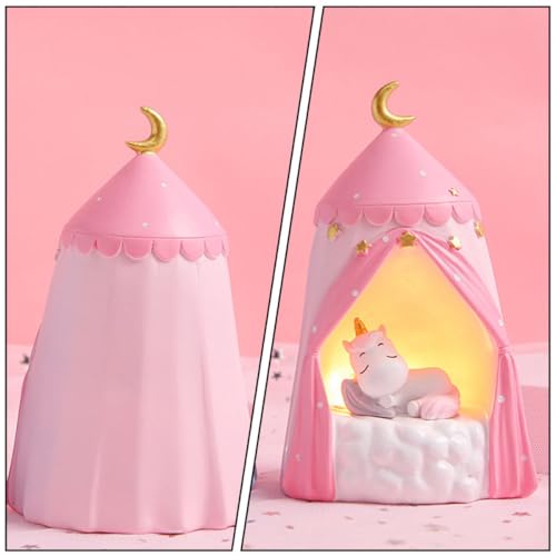 Lámpara de Mesa Unicornio Decorativa con Luz Cálida miniatura 3