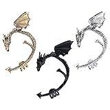 ❤PERSÖNLICHE GOTHIC-Drachen-Ohrclip-Ohrringe im Vintage-Stil eignen sich für den Alltag, Partys und Bars.