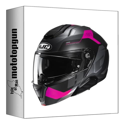 Casque modulable hjc i91 carst mc8sf Talla m solution anti-buée et confort longue distance
