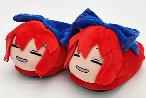 Touhou Project Plush Slippers House Slipper Home Cute Sliders Indoor Slip Shoes2
