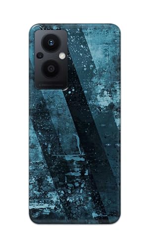 Image of Printed Hard Back Cover for Oppo Reno7 Z 5G Back Cover (Rugged Background -J1) -190724(EA)