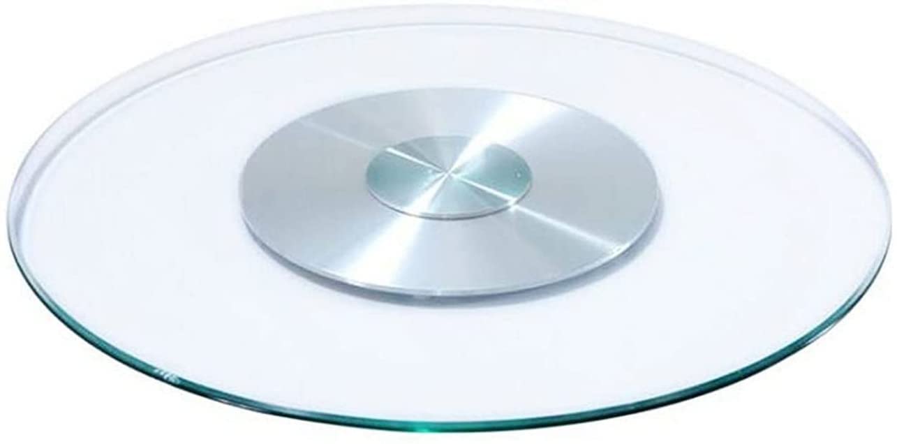 Plateau tournant Lazy Susan fini les plats inaccessibles avec ce verre rotatif