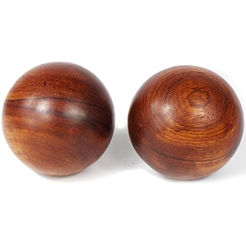 Bolas de masaje de madera UOOOM para manos Cover