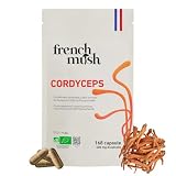 French Mush Doypack Cordyceps Bio - 168 Capsule Vegane - Benessere, Prestazioni Fisiche, Energia - 1 o 2 Capsule al Giorno - Integratore di Cordyceps
