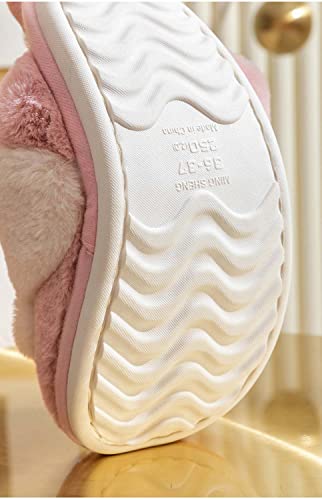 Hopelong Women Slippers,Bunny Slippers for Women,Cute Bunny Ear Slippers,Cute Fuzzy Slippers,Indoor Women Animal Slippers3