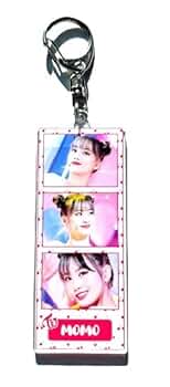 LOVELY SCRUNCHIE FACE KEYRING モモ　韓国限定 TWICE THIS IS FOR WORLD TOUR IN INCHEON OFFICIAL MD [LOVELY
