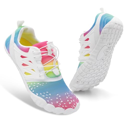Image of XIHALOOK Athletic Hiking Water Shoes Womens Mens Quick Dry Barefoot for Beach Walking Kayaking Surfing Training