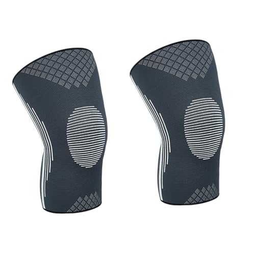 FOMIYES 2pcs Portable Knee Brace for Runners Wear-resistant Knee Sleeve for Joint Support for Running Cycling Fitness and Daily Activities Comfortable Elastic