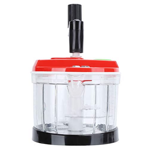 Cocoarm Mélangeur Manuel pour Aliments, Broyeur Multifonction, Hachoir à Légumes, Broyeur 4 en 1 avec Poignée Confortable, Agitation Rapide et Pratique, adapté à Divers Légumes et Viandes (#1)