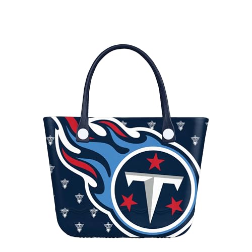 FOCO Tennessee Titans NFL Big Logo Mini Print Tailgate Tote Bag