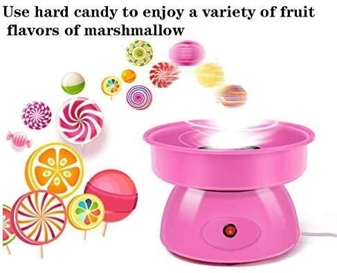 WYFX Tragbare Zuckerwattemaschine Elektrische Mini-Marshmallow-Maschine Hausgemachte Süßwarenhersteller Küchengerät… – Bild 3