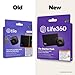 Life360 Tile Starter Pack - Bluetooth Trackers and Item Finders for Keys, Wallets & More. Both iOS and Android Compatible. Phone Finder. 2-Pack (Black Mate/Slim)