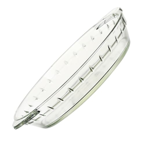 Plat de cuisson verre micro-ondes OUNONA pour cuire le poisson sans odeur - 2