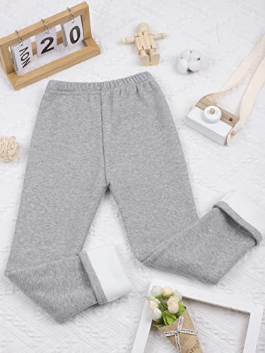Girls Cotton Fleece Lined Leggings Thick Winter Thermal Tights Soft and Warm Pants for Kids4