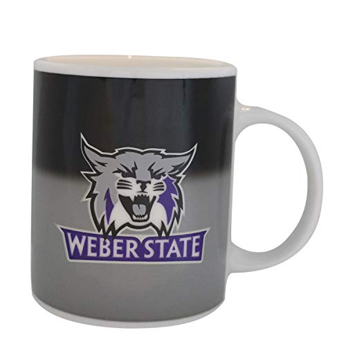 Sunkiss Unlimited Color Changing! NCAA ThermoH Exray Ceramic Coffee Mug (Weber State Wildcats)
