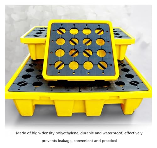 Plateforme de déversement industrielle modulaire en polyéthylène pour confinement de réservoir - 3
