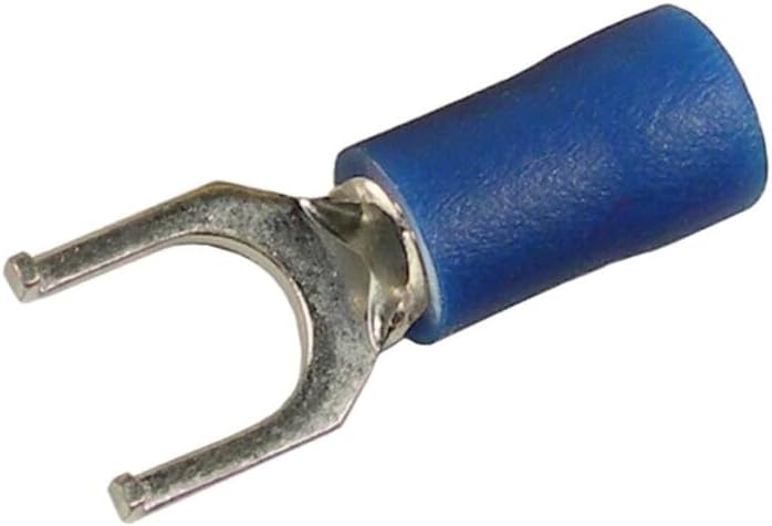 Pico 1834PT 16-14 AWG(Blue) Flared Vinyl Insulated Electrical Wiring #8 Flanged Spade Terminals 100 Per Package