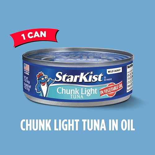 Image of StarKist Chunk Light Tuna in Oil - 5 oz Can (Pack of 6)