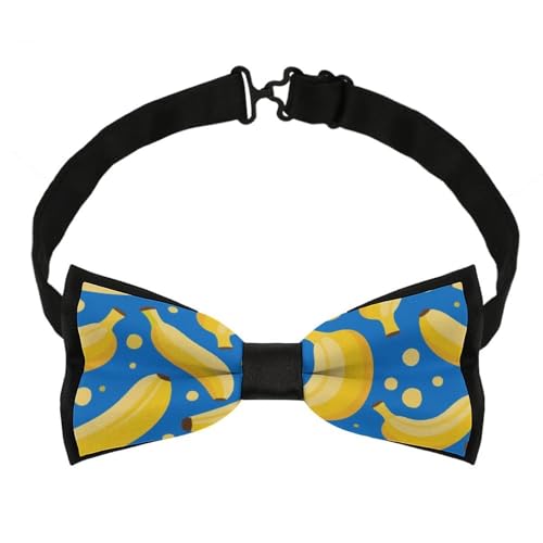 Men's Pre-Tied Bow Tie - Adjustable Neck Band for Weddings & Formal Events3