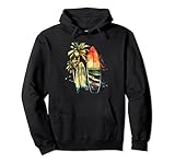 Photo Gallery tavola da surf palme surfing beach vintage surfer felpa con cappuccio Photo Gallery tavola da surf palme surfing beach vintage surfer felpa con cappuccio