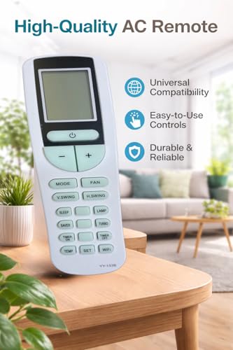 Image of Original Air Conditioner Remote Control Compatible for Voltas Smart Split Ac with WiFi Function 133B..
