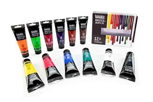 Liquitex BASICS Acrylic Paint Set,...