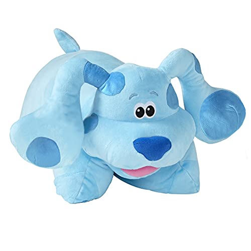 Image of Pillow Pets Blue's Clues 16” Stuffed Animal Dog - Nickelodeon Blue Plush