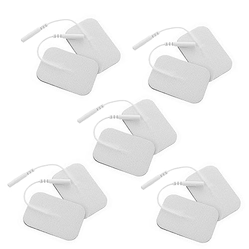 Healeved 10 Almohadillas De De Hoja De No Tejidos Almohadillas De Masaje Portátiles Almohadillas Adhesivas Almohadillas De Masaje Eléctrico Almohadillas De Unidad