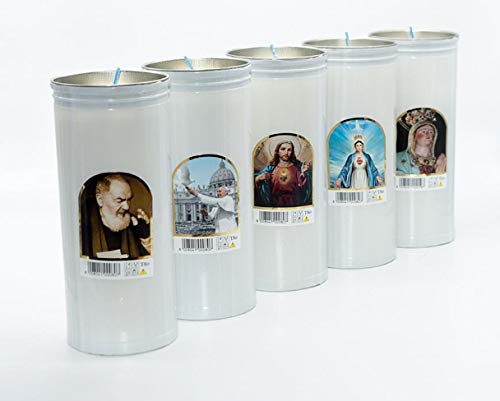 Ceri Votivi T80 Largo-Pz.12-Durata 6 Giorni (Bianco)