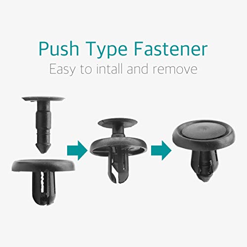 Image of Lantee 10 Pcs Engine Under Cover Push-Type Retainer Clips for Toyota & Lexus 90467-07201